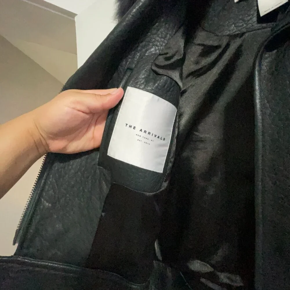 The Arrivals Rainier Leather Moto Jacket - Picture 7 of 9